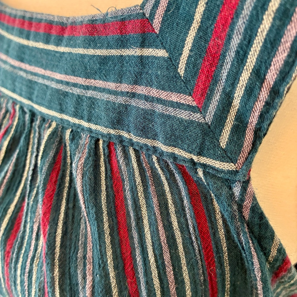 Universal Thread Multicolor Striped Top - image 5